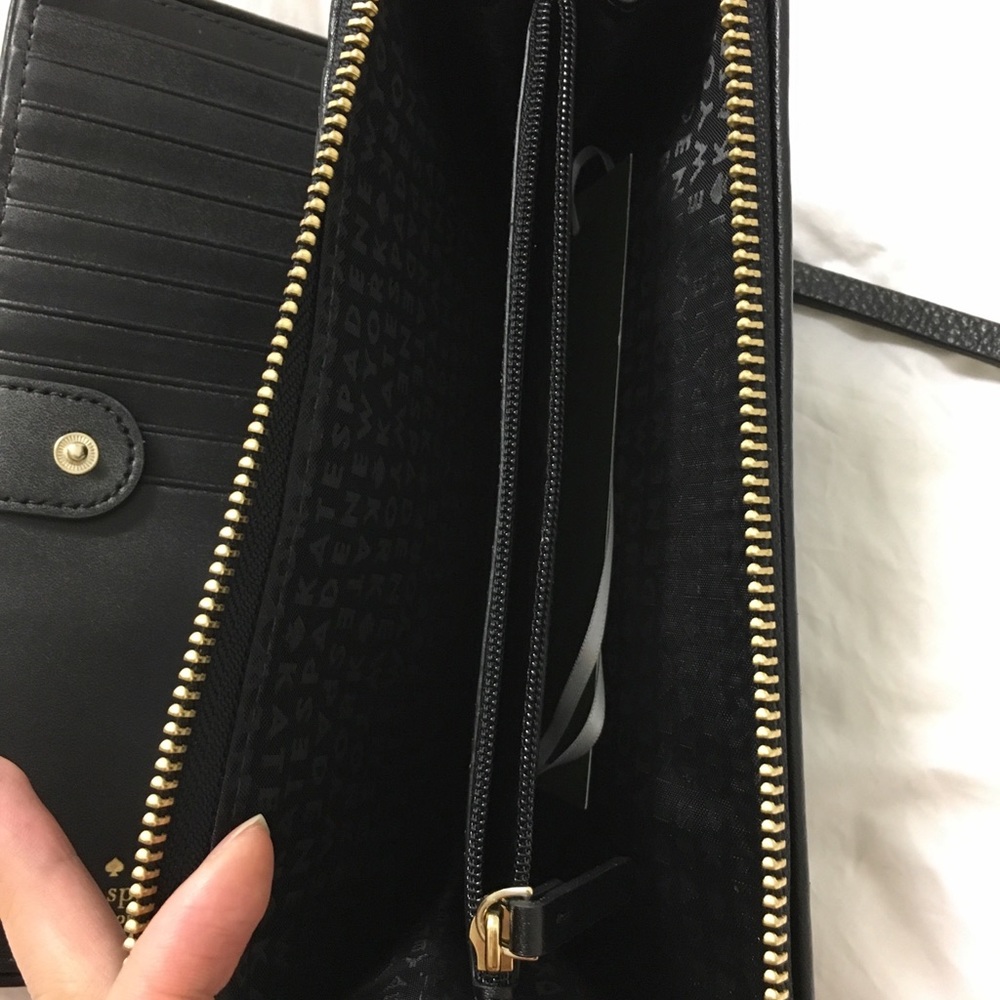Kate Spade Brigitta Black Wallet - Picture 8 of 8